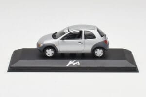 Ford Ka Mk1 Hopean Harmaa Minichamps 1:43 130248 Metalli
