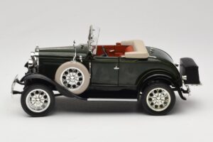 Ford Model A Tummanvihreä Motor City 1:18 20003 Metalli — kuva 4 / 8