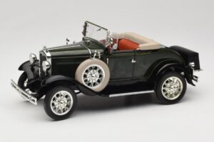 Ford Model A Tummanvihreä Motor City 1:18 20003 Metalli