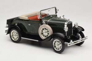 Ford Model A Tummanvihreä Motor City 1:18 20003 Metalli — kuva 6 / 8