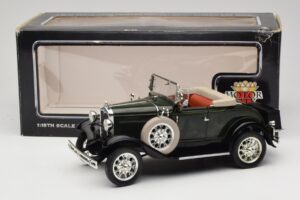 Ford Model A Tummanvihreä Motor City 1:18 20003 Metalli — kuva 8 / 8