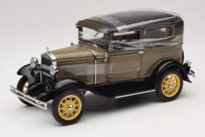 Ford Model A Tudor Chicle Drab Motor City 1:18 41003 Metalli