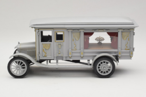 Ford Model T Koristeltu Veistetty Ruumisauto Precision Miniatures 1:18 PMSC-07G Metalli — kuva 4 / 8