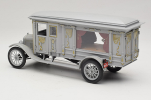 Ford Model T Koristeltu Veistetty Ruumisauto Precision Miniatures 1:18 PMSC-07G Metalli — kuva 7 / 8