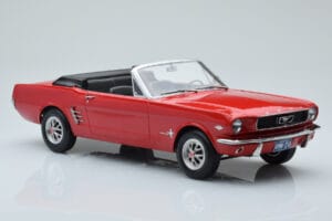 Ford Mustang Avoauto Punainen Norev 1:18 182810 Metalli — kuva 4 / 6