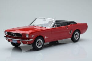 Ford Mustang Avoauto Punainen Norev 1:18 182810 Metalli