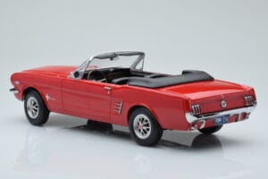 Ford Mustang Avoauto Punainen Norev 1:18 182810 Metalli — kuva 5 / 6