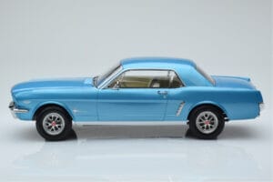 Ford Mustang Coupe Turkoosi Norev 1:18 182800 Metalli — kuva 3 / 6