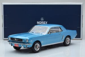 Ford Mustang Coupe Turkoosi Norev 1:18 182800 Metalli — kuva 6 / 6
