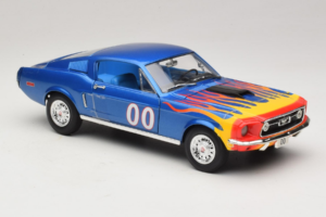 Ford Mustang Cooter's Car Dukes of Hazzard Tomy 1:18 21957P Metalli — kuva 4 / 6