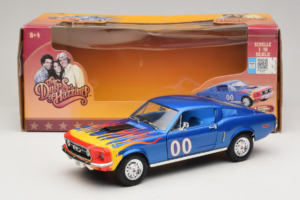 Ford Mustang Cooter's Car Dukes of Hazzard Tomy 1:18 21957P Metalli — kuva 6 / 6