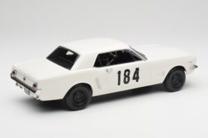 Ford Mustang Hardtop #184 B. Neyret / J. Terramorsi Rally Monte Carlo 1965 Norev 1:18 182801 Metalli — kuva 2 / 6