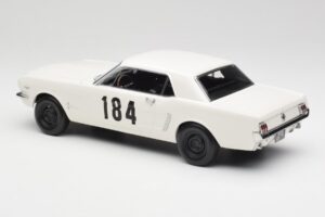 Ford Mustang Hardtop #184 B. Neyret / J. Terramorsi Rally Monte Carlo 1965 Norev 1:18 182801 Metalli — kuva 5 / 6