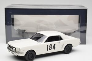 Ford Mustang Hardtop #184 B. Neyret / J. Terramorsi Rally Monte Carlo 1965 Norev 1:18 182801 Metalli — kuva 6 / 6