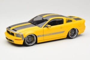 Ford Mustang S197 Cesam by Parotech Keltainen Norev 1:18 182700 Metalli