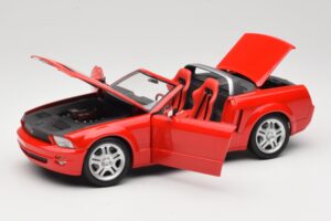 Ford Mustang S197 GT Avoauto Punainen Beanstalk Group 1:18 FOR10016R Metalli — kuva 2 / 8