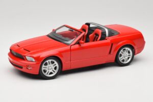 Ford Mustang S197 GT Avoauto Punainen Beanstalk Group 1:18 FOR10016R Metalli