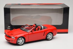 Ford Mustang S197 GT Avoauto Punainen Beanstalk Group 1:18 FOR10016R Metalli — kuva 8 / 8
