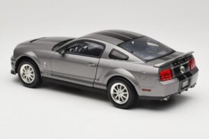 Ford Mustang S197 Shelby GT500 40th Anniversary Harmaa Shelby Collectibles 1:18 DC075005 Metalli — kuva 7 / 8