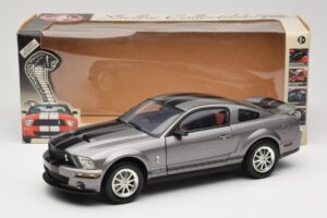 Ford Mustang S197 Shelby GT500 40th Anniversary Harmaa Shelby Collectibles 1:18 DC075005 Metalli — kuva 8 / 8