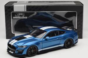 Ford Mustang Shelby GT500 S550 Atlas Blue Metallic IXO 1:18 18RDC244-FO Metalli — kuva 8 / 8