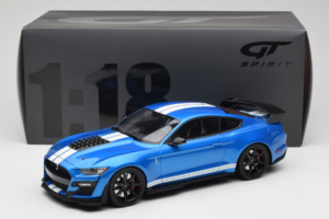 Ford Mustang Shelby GT500 S550 Sininen GT Spirit 1:18 GT268 Hartsi — kuva 6 / 6