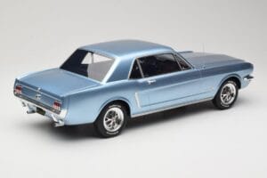 Ford Mustang V8 Hardtop Pony GT Silver Blue GT Spirit 1:12 G089 Hartsi — kuva 2 / 6