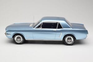 Ford Mustang V8 Hardtop Pony GT Silver Blue GT Spirit 1:12 G089 Hartsi — kuva 3 / 6
