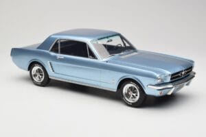 Ford Mustang V8 Hardtop Pony GT Silver Blue GT Spirit 1:12 G089 Hartsi — kuva 4 / 6