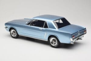 Ford Mustang V8 Hardtop Pony GT Silver Blue GT Spirit 1:12 G089 Hartsi — kuva 5 / 6