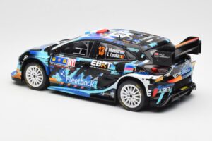 Ford Puma Rally1 #13 G. Munster / L. Louka Rally Central Europe 2023 IXO 1:18 18RMC188 Metalli — kuva 5 / 6