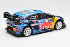 Ford Puma Rally1 #8 O. Tanak / M. Jarveoja 3rd Rally Central Europe 2023 IXO 1:18 18RMC187 Metalli — kuva 2 / 6