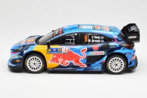 Ford Puma Rally1 #8 O. Tanak / M. Jarveoja 3rd Rally Central Europe 2023 IXO 1:18 18RMC187 Metalli — kuva 3 / 6