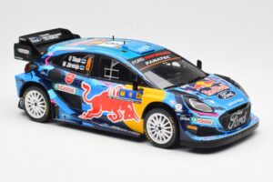 Ford Puma Rally1 #8 O. Tanak / M. Jarveoja 3rd Rally Central Europe 2023 IXO 1:18 18RMC187 Metalli — kuva 4 / 6