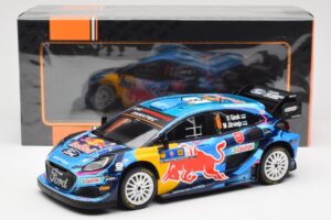 Ford Puma Rally1 #8 O. Tanak / M. Jarveoja 3rd Rally Central Europe 2023 IXO 1:18 18RMC187 Metalli — kuva 6 / 6