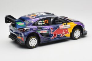 Ford Puma Rally1 #42 C. Breen / P. Nagle M-Sport Ford Rally Italia Sardegna 2022 TopSpeed 1:18 TS0491 Metalli — kuva 2 / 6