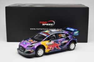 Ford Puma Rally1 #42 C. Breen / P. Nagle M-Sport Ford Rally Italia Sardegna 2022 TopSpeed 1:18 TS0491 Metalli — kuva 6 / 6
