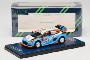 Ford Puma Rally1 #2 Rally de Portugal 2025 Ludor Models 1:43 LUD001 Hartsi — kuva 7 / 7