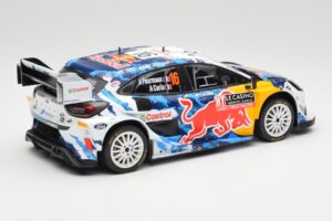 Ford Puma Rally1 WRC #16 A. Fourmaux / A. Coria Rally Monte Carlo 2024 IXO 1:18 18RMC198 Metalli — kuva 2 / 6