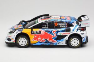Ford Puma Rally1 WRC M-Sport #16 A. Fourmaux / A. Coria Safari Rally Kenya 2024 IXO 1:18 18RMC207 Metalli — kuva 3 / 6
