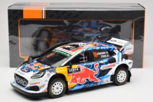 Ford Puma Rally1 WRC M-Sport #16 A. Fourmaux / A. Coria Safari Rally Kenya 2024 IXO 1:18 18RMC207 Metalli — kuva 6 / 6