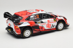 Ford Puma Rally1 WRC #22 M-Sport Ford World Rally Team M. Sesks / R. Francis Rally Poland 2024 IXO 1:18 18RMC215 Metalli — kuva 2 / 6