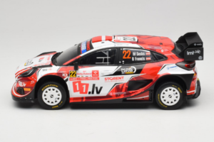 Ford Puma Rally1 WRC #22 M-Sport Ford World Rally Team M. Sesks / R. Francis Rally Poland 2024 IXO 1:18 18RMC215 Metalli — kuva 3 / 6