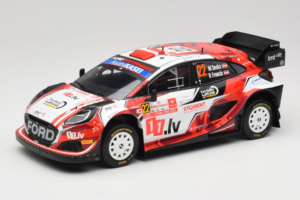 Ford Puma Rally1 WRC #22 M-Sport Ford World Rally Team M. Sesks / R. Francis Rally Poland 2024 IXO 1:18 18RMC215 Metalli