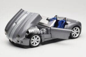 Shelby Cobra Avoauto Grey Metallic Hot Wheels 1:18 G7220 Metalli — kuva 2 / 8
