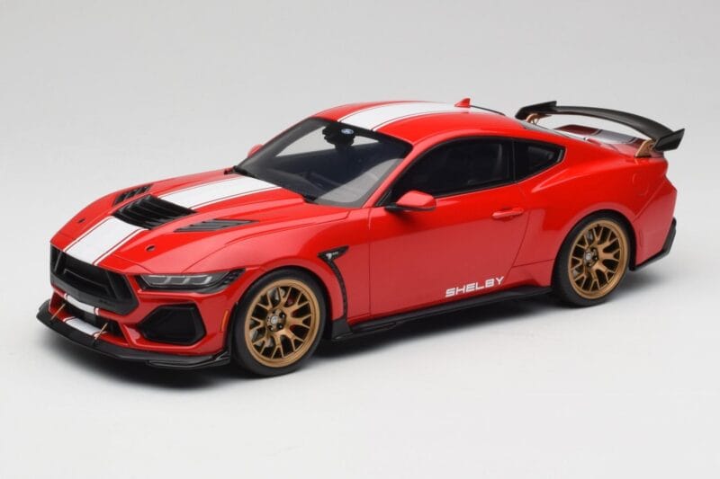 Ford Shelby Mustang Super Snake Punainen GT Spirit 1:18 GT531 Hartsi