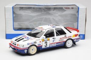 Ford Sierra RS Cosworth 4x4 #3 M. Biasion / T. Siviero Rally Monte Carlo 1992 MCG 1:18 MCG18355R Metalli — kuva 6 / 6