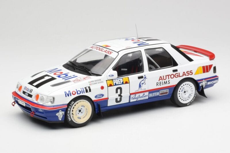 Ford Sierra RS Cosworth 4x4 #3 M. Biasion / T. Siviero Rally Monte Carlo 1992 MCG 1:18 MCG18355R Metalli