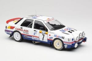 Ford Sierra RS Cosworth 4x4 #7 F. Delecour / D. Grataloup Rally Monte Carlo 1992 MCG 1:18 MCG18356R Metalli — kuva 4 / 6