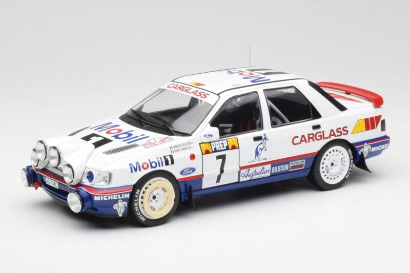 Ford Sierra RS Cosworth 4x4 #7 F. Delecour / D. Grataloup Rally Monte Carlo 1992 MCG 1:18 MCG18356R Metalli